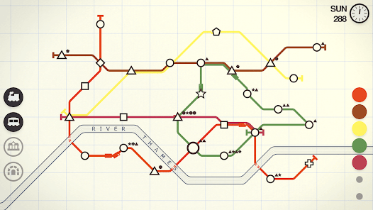 Mini Metro Gameplay Screenshot 3